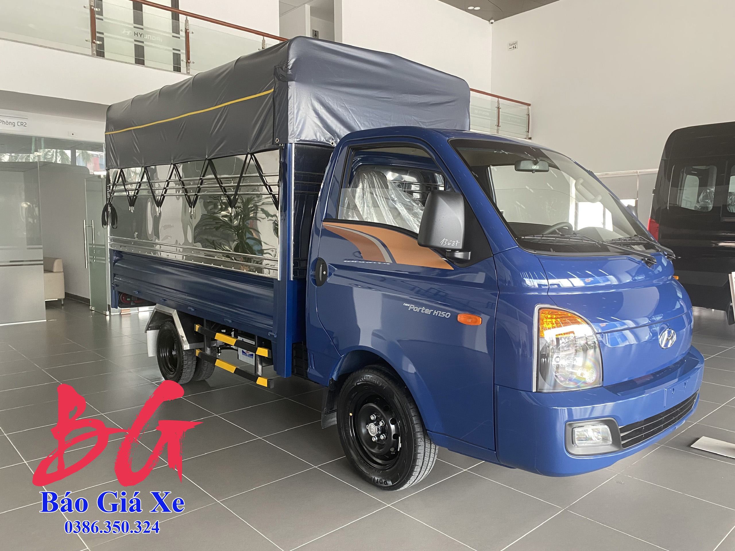xe tải hyundai porter 150 thùng bạt
