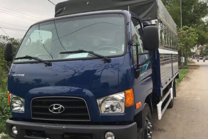 Xe tải 110sl thùng bạt xanh