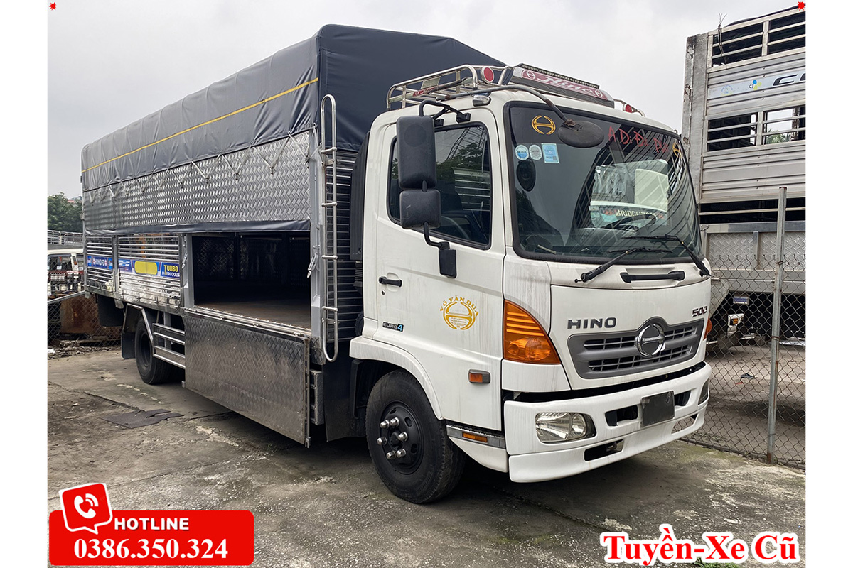 Xe tải cũ Hino FC đời 2018 thùng dài 5m7