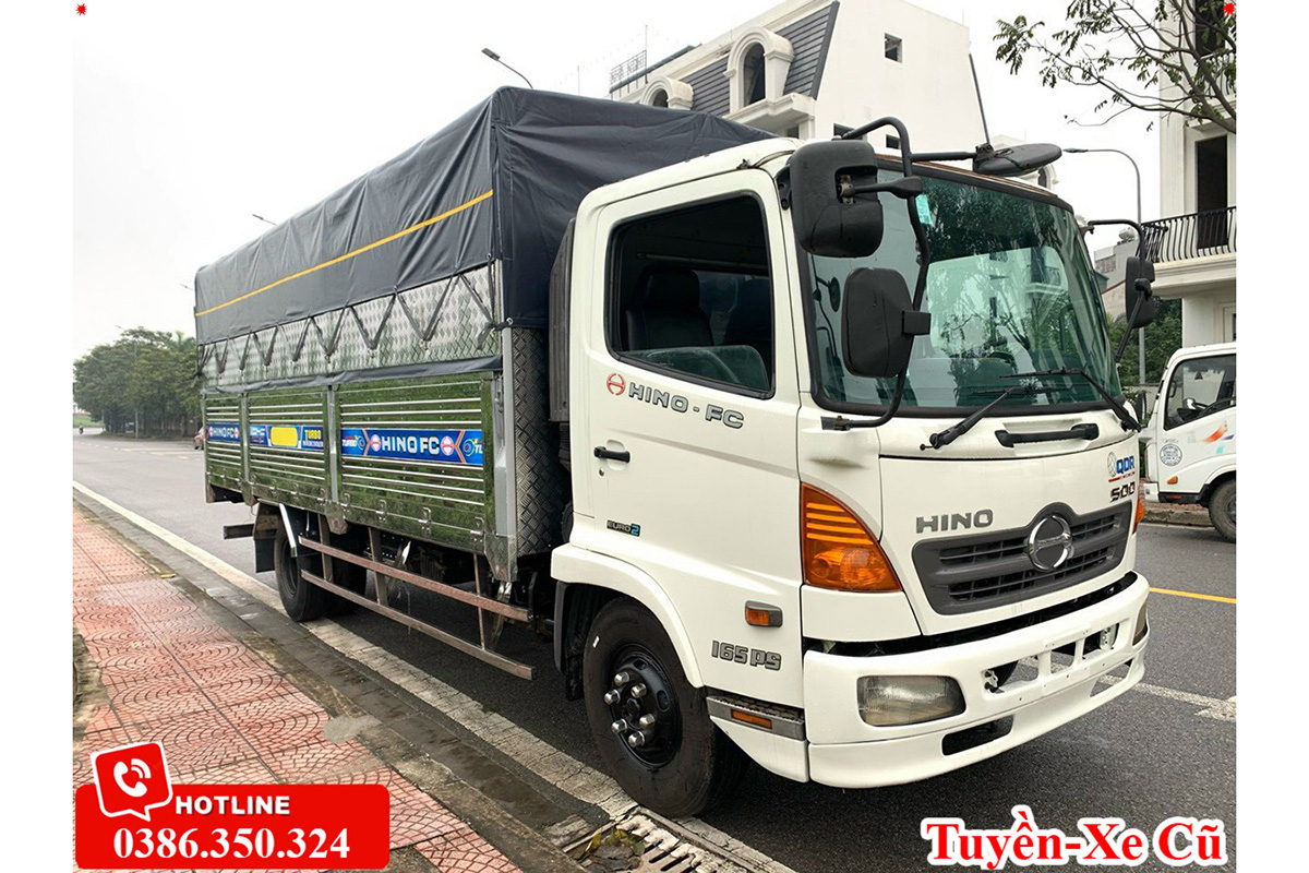 Xe tải cũ Hino FC đời 2018 tải 5T4