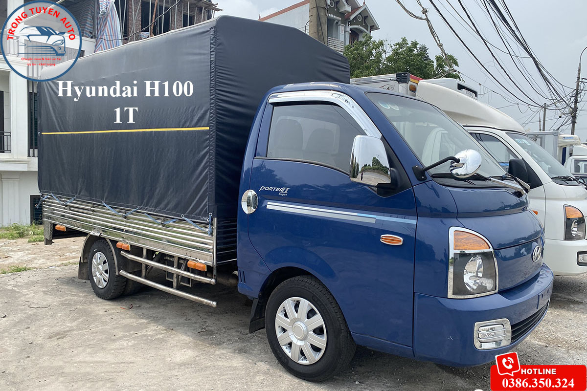 Xe tải cũ 1 tấn Hyudai H100m máy cơ đời 2016
