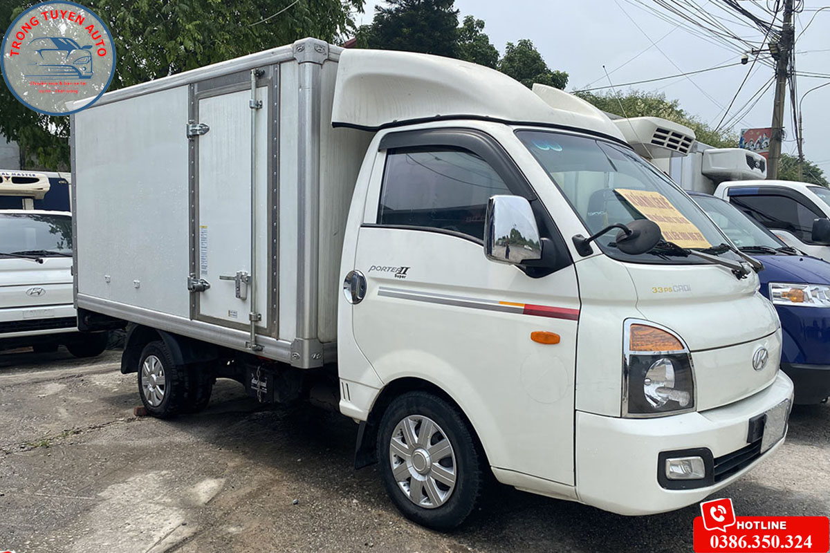 Xe tải đông lạnh nhập khẩu, Hyundai Porter II tải trọng 1 tấn