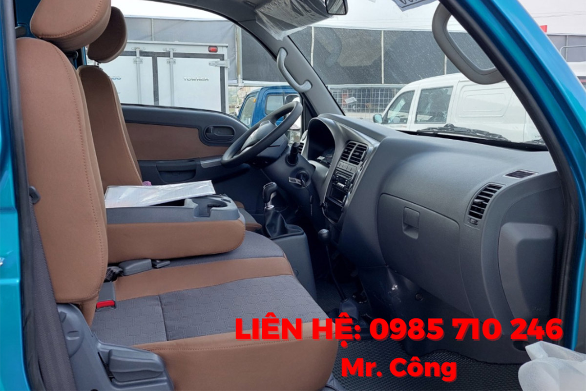 Nội thất xe tải KIA K200 4 cánh 6 chỗ