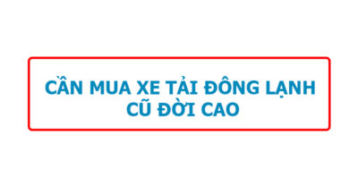 XE ĐÔNG LẠNH 3.5 TẤN CŨ