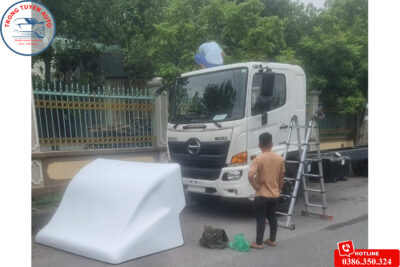 Mui lướt gió xe tải Hino 500