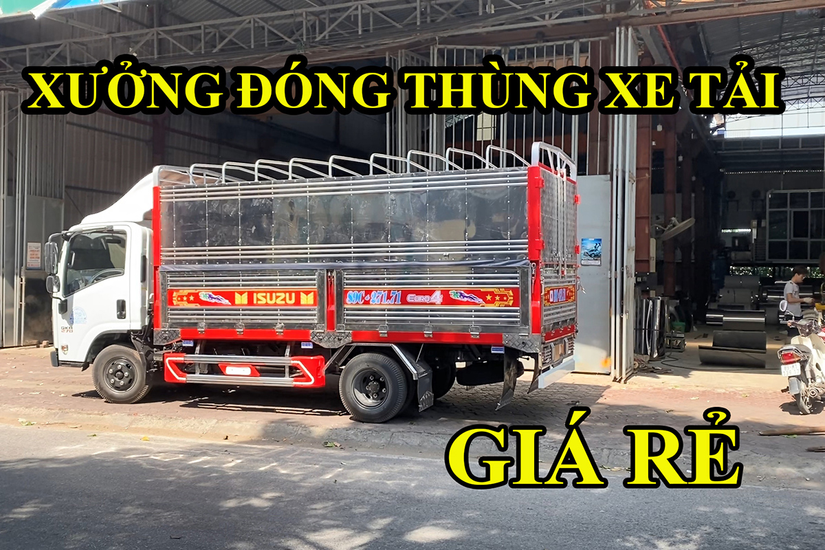 Đóng thùng xe tải tại Hưng Yên - Hà Nội