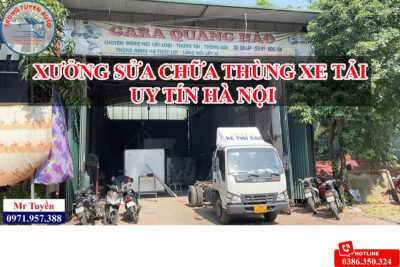 GIỚI THIỆU XƯỞNG ĐÓNG THÙNG XE TẢI QUANG HÀO