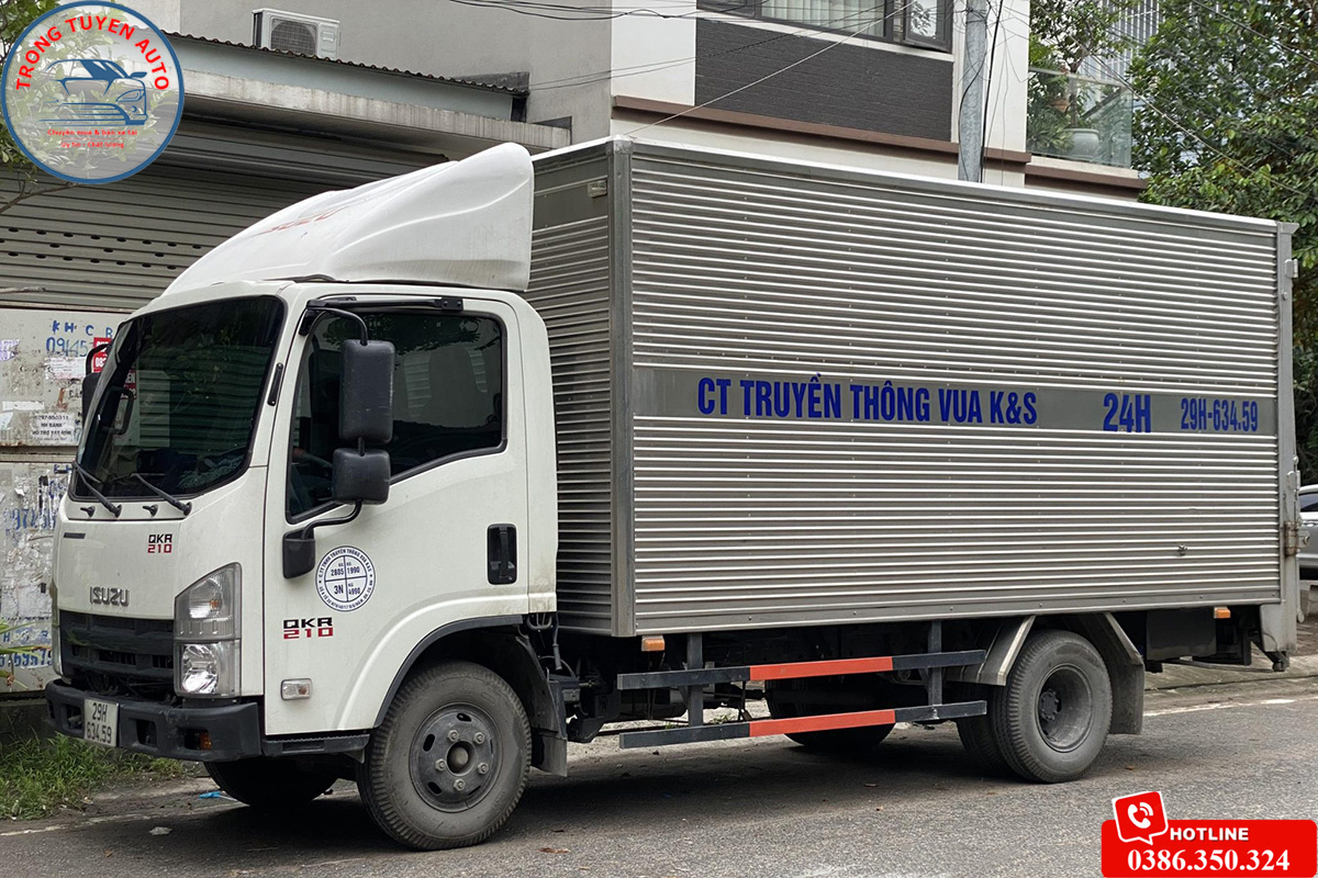 Mui lướt gió xe tải isuzu QKR270 | 210 | 230