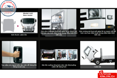 XE TẢI ISUZU 150PS NQR 550