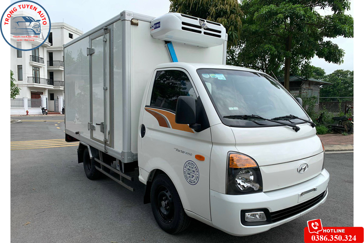 Xe tải đông lạnh 1t25 hyundai porter 150