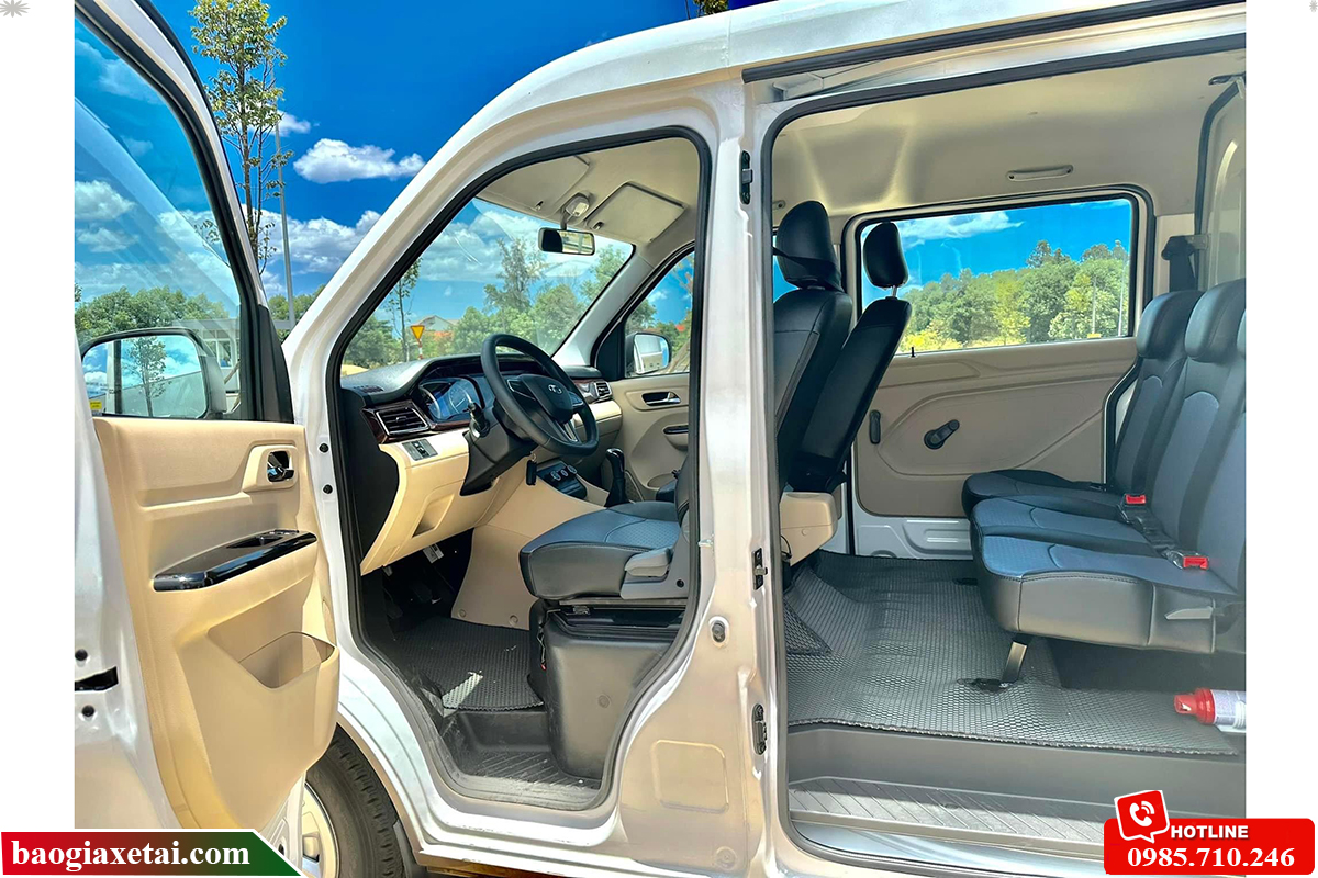 Nội thất xe tải van 5 chỗ TF450V